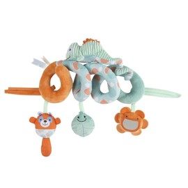 Chicco Chamaeoleon Pram Game Baby Pram Crib Stroller with Fun Play Activities Super Soft Fabric 0 Months+, Multi-Colour