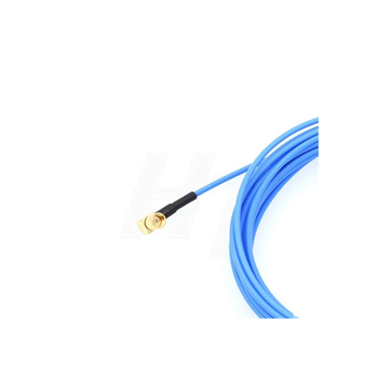 HangTon Male BNC to 90-Degree Microdot 10-32 Cable for Accelerometer