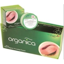 Organica Eyebrow ibrow threading Thread Box of 8 Spools- 300m each - forehead, upper lip, chin, - Saloon special