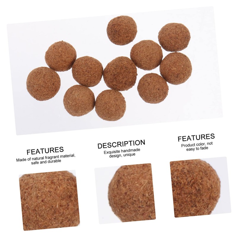 Healeved 1 Set 20pcs Aromatherapy Pills Sachet Scented Balls Home
