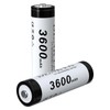 MLGBDC 18650 Rechargeable Battery 3600mAh Li-ion Batteries 3.7volt Batteries for