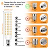 E11 Bulb 6W JDE11 120v 75w Halogen T4 E11 Mini