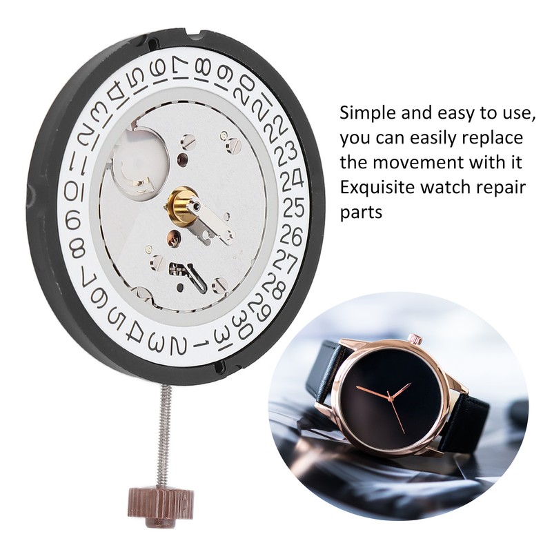 Watch Movement Replacement Alloy 515 Quartz Watch Repairing Maintenance Replacement