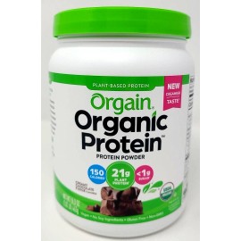 2X  Orgain Plant-Based Organic Protein Powder - Creamy Chocolate EXP 09/26