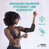 TECH THERAPEUTICS Elbow Support for Tennis Elbow, Tendonitis and Golfer's