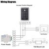 UHPPOTE 125KHz RFID EM ID Keypad Stand-alone Door Access Control