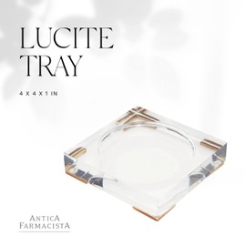 Antica Farmacista Lucite Tray, 16.9 oz.