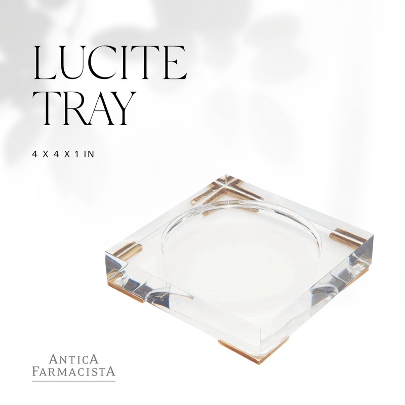 Antica Farmacista Lucite Tray, 16.9 oz.