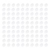 100pcs Rose Shape Paper Clips Increased Slip Resistance Lightweight Metallic