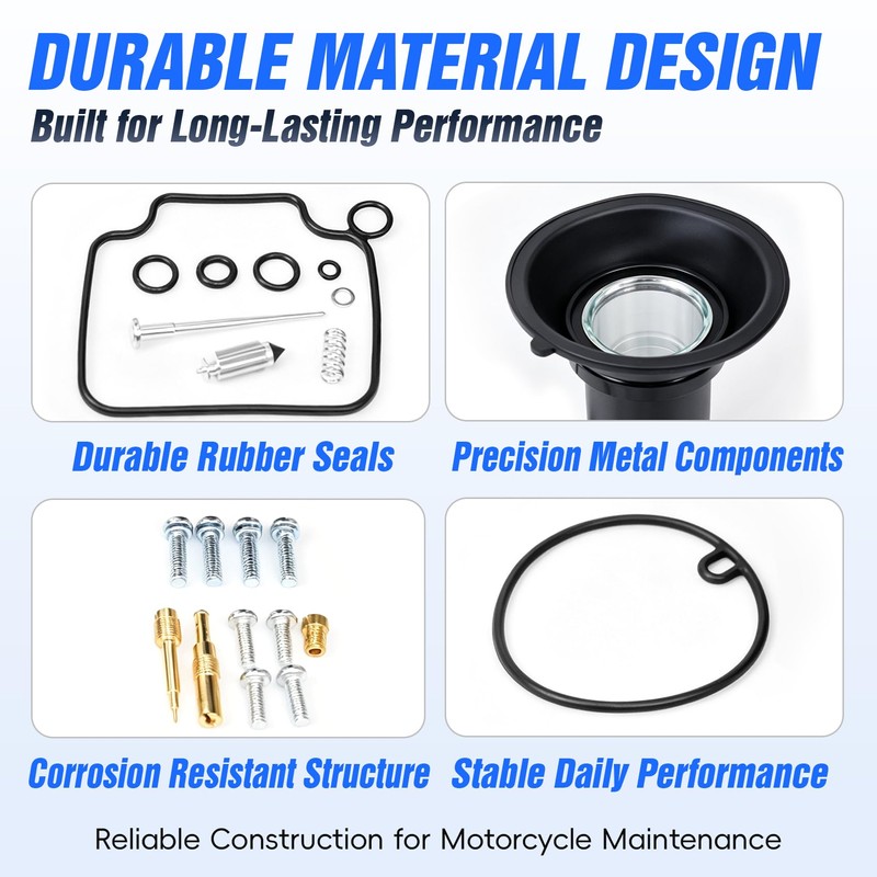 16111-MEA-671 Carburetor Rebuild Kit Replacement for Honda VTX1300