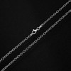 Treasure Bay 2.7mm Sterling Silver Belcher Chain Necklace for Men