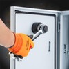 IBOSAD Manual Knockout Hole Punch Driver Kit 1/2",3/4",1",1-1/4" Electrical Conduit