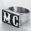 Jude Jewelers Size 7-15 Stainless Steel Motorcycle Biker MC Ring