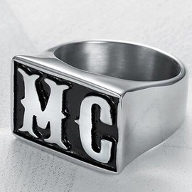 Jude Jewelers Size 7-15 Stainless Steel Motorcycle Biker MC Ring (11)