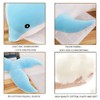 Somao Dolphin Stuffed Animals Plush Pillow Super Soft Sea Animal