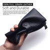 Bveyzi Women Soft Leather RFID Blocking Bifold Slim Wallets Ladies