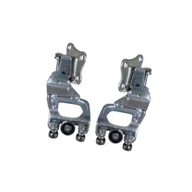HUYILUN0104 1 Pair Left And Right Sliding Door Roller Middle Bracket Compatible with Toyota Sienna 2005-2010
