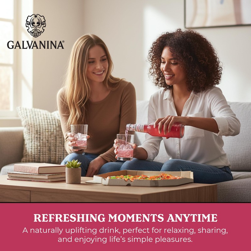 Galvanina Red Grapefruit with Pulp – Premium Organic Italian Sparkling