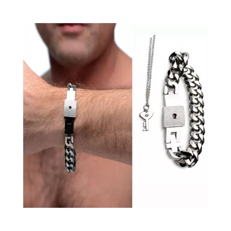 kh Pulsera Y Collar Llave Regalo Novio Pareja San Valentin