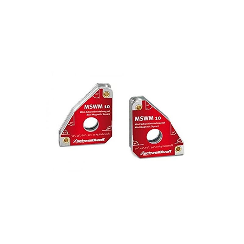 MSWM 1790060 Permanent Welding Angle Magnets Pack of 2 for