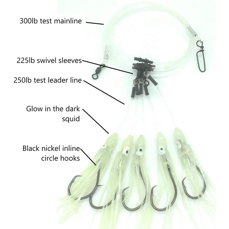 Deep Drop Rig (5 Hook)