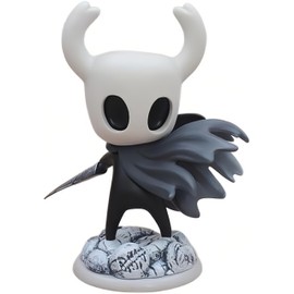 Generic 6.5 Inch Home Decor Cartoon Dolls, Car Dashboard Decorations Cute Game Dolls Hollow Knight Statue, White or Dark (Black/Grey/Blue) Color Family