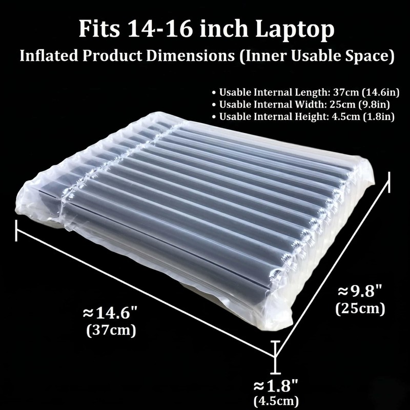 Laptop Shipping Box for 13-16 Inch Notebook with 3 Inflatable