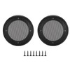 Black 10 cm Speaker Cover 4 Inch Car Speaker Covers