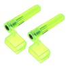 sourcing map 2 Pcs Green Plastic Guitar String Winder Speed