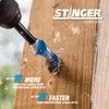 Spyder Stinger 3-Piece Wood Boring Power Bit Set, 6.5" Length