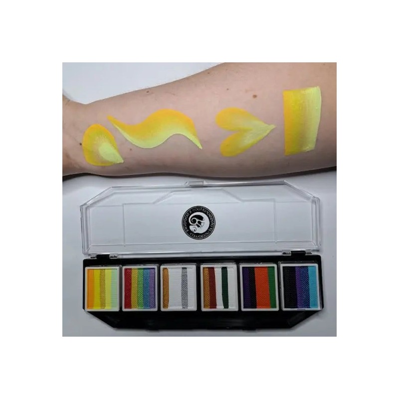 Cameleon Paint Splitcake Color Block Palette Happy Days By Color