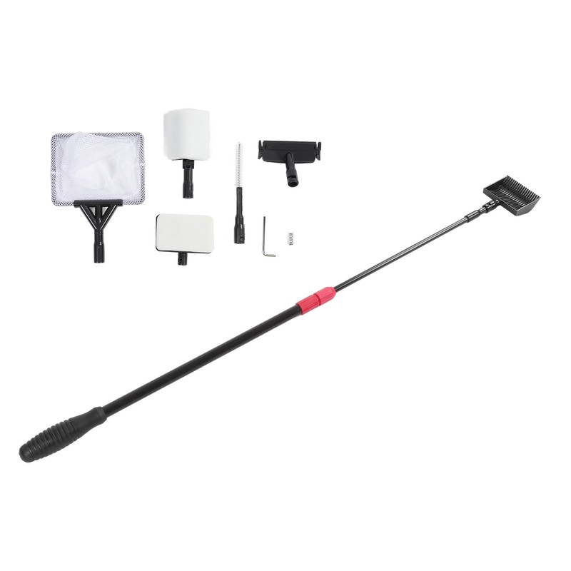 6 in 1 Aquarium Cleaning Kit Multifunction Replaceable Durable Fish
