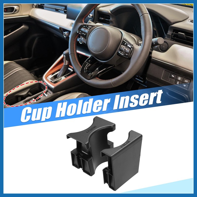 A ABSOPRO Center Console Drink Cup Holder Insert Divider for