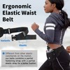 PYFK Upgraded Running Belt with Water Bottles, Hydration Belt for