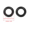 X AUTOHAUX 20pcs M14 Rubber Oil Drain Plug Gaskets Replacement