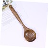 LABRIMP Handcrafted Colander Skimmer Ladle High-Temperature Resistant Kitchen Utensil for