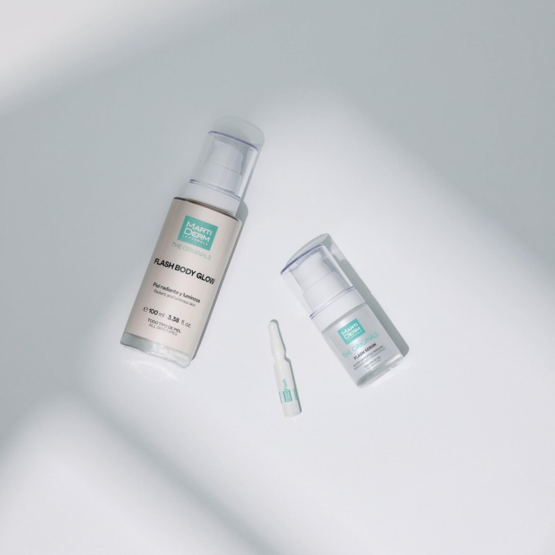 MARTIDERM Flash Body Glow - The Originals Aufhellende Körpercreme