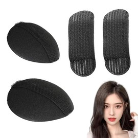 KDSSYFT 4pcs Hair Volume Pincher Hair Base Cushion Hair Clip Fixing Sponge Hair Insert Tool Hair Styling Tool for Hair Volumizing Banquet Party (B)
