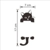 Decaltor Cat Wall Stickers Light Switch Decor Decals Art Mural
