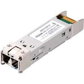 25G SFP28 SFP+ Transceiver, 25GBase-LR Module, 1310nm SMF, up to 10km, Compatible with Cisco SFP-25G-LR-S, Ubiquiti, MikroTik, Supermicro and Open Switches