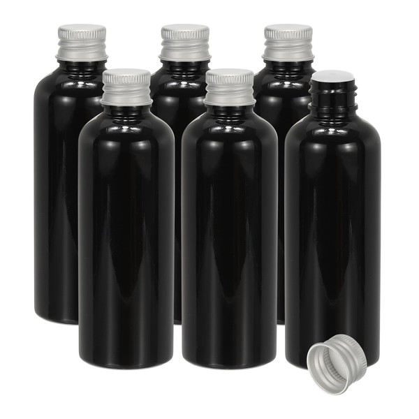 PATIKIL Travel Bottles with Screw Cap, 6 Pcs 3.4Oz(100ml) Leak