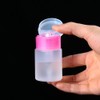 4PCS 60ML Nail Art Mini Pump Dispenser Empty Bottle Acrylic