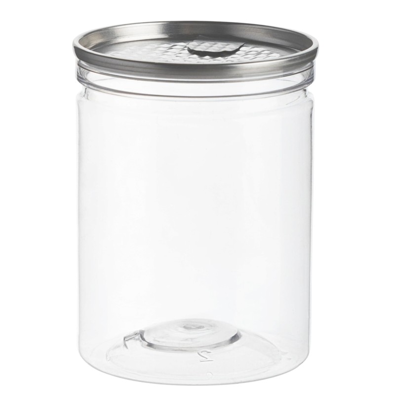 Hammont 100-Pack Plastic Juice Bottles with Caps – Sealable Smoothie,