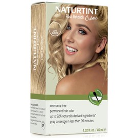 Tinte de pelo permanente sin amoníaco para retocar raíces Naturtint (rubio claro)