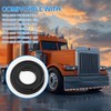 Wahparts Door Weather Stripping Seal Compatible with Peterbilt 379 377
