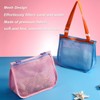 6 PCS Shark Tooth Sifter Beach Shell Collecting Bag Set,