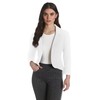 Hybrid & Company Womens Casual Work High Low Blazer Jacket
