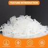 DGSL Tile Leveling System, 2000-Piece 1/16" Tile Spacers Clips Tile