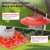 Hummingbird Feeder with Camera for Outdoors, 2K Solar Powered Smart