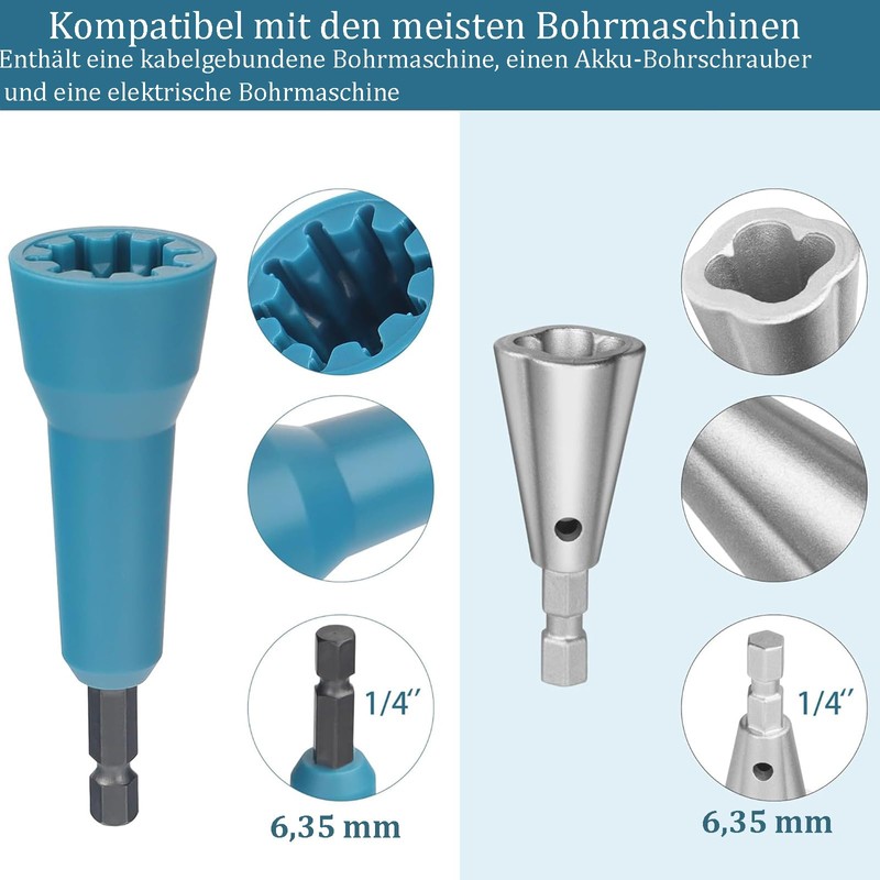Wire Nut Driver for Drill, Wire Turning Tool, Chuck Plastic